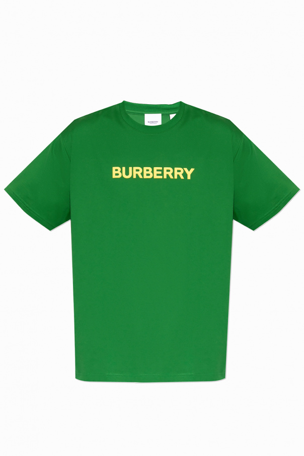 Burberry t shirt gold on sale